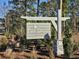 Entrance sign for Eden Springs community, established 2024 at 510 Firouz Dr, Longs, SC 29568