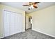 Spacious bedroom with ceiling fan and ample closet space at 4336 Summitt Trail, Myrtle Beach, SC 29579