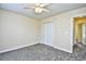 Bedroom with double doors and ceiling fan at 4336 Summitt Trail, Myrtle Beach, SC 29579