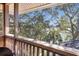 Enjoy tranquil water views from this screened balcony at 410 Melrose Pl. # 305, Myrtle Beach, SC 29572