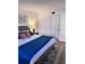 Comfortable main bedroom with plush bedding and tasteful decor at 410 Melrose Pl. # 305, Myrtle Beach, SC 29572