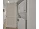 Convenient stackable washer and dryer in unit at 410 Melrose Pl. # 305, Myrtle Beach, SC 29572