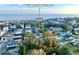 Aerial view showcasing home's location near the beach and other houses at 6001 - 1191 S Kings Hwy., Myrtle Beach, SC 29575