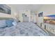 Spacious Primary bedroom with king bed and en-suite bathroom access at 8500 Margate Circle # 1104, Myrtle Beach, SC 29572