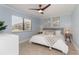 Spacious bedroom with a king-size bed and calming decor at 9661 Shore Dr. # B30, Myrtle Beach, SC 29572