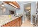 Clean kitchen with granite countertops and modern appliances at 9661 Shore Dr. # B30, Myrtle Beach, SC 29572