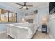 Charming bedroom with a queen-size bed and coastal decor at 9661 Shore Dr. # B30, Myrtle Beach, SC 29572