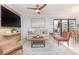 Relaxing living area featuring a neutral color palette and ample natural light at 9661 Shore Dr. # B30, Myrtle Beach, SC 29572