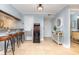 Entryway with arcade game, console table, and bar stools at 9661 Shore Dr. # B30, Myrtle Beach, SC 29572