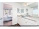 Bathroom with double vanity and granite countertop at 204 Sundrop Way, Conway, SC 29526
