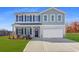 Two-story house with stone and siding exterior at 204 Sundrop Way, Conway, SC 29526