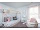 Cozy bedroom with daybed and unique geometric wall decor at 204 Sundrop Way, Conway, SC 29526