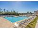 Inviting community pool with plenty of lounge chairs at 617 Waterway Village Blvd. # 6-E, Myrtle Beach, SC 29579