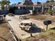 Picnic area with tables, grills, and lush landscaping at 6803 N Ocean Blvd. # 217, Myrtle Beach, SC 29572