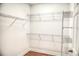 Spacious walk-in closet with wire shelving for ample storage at 3723 Choppee Rd., Georgetown, SC 29440