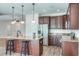 Modern kitchen with granite countertops and island at 3723 Choppee Rd., Georgetown, SC 29440
