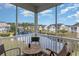 Relaxing screened porch overlooking a pond and community at 4930 Crab Pond Ct. # 2-202, Myrtle Beach, SC 29579