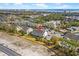 Aerial view of condo complex near the coast, highlighting location at 1100 Possum Trot Rd. # F-213, North Myrtle Beach, SC 29582