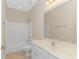 Clean bathroom, featuring a bathtub, toilet and vanity at 1226 Foxtail Dr., Longs, SC 29568