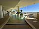 Relaxing pool area with playful water features at 201 S Ocean Blvd. # 714, Myrtle Beach, SC 29577
