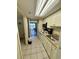 Small kitchen with granite countertops and ocean view at 201 S Ocean Blvd. # 714, Myrtle Beach, SC 29577