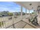 Relaxing front porch overlooking a picturesque neighborhood at 338 Harbour View Dr., Myrtle Beach, SC 29579