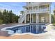 Inviting kidney-shaped pool with blue tile and concrete deck at 338 Harbour View Dr., Myrtle Beach, SC 29579