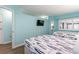 Bedroom with two double beds and ocean view at 4800 Ocean Blvd. S # 915, North Myrtle Beach, SC 29582