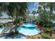 Charming heart-shaped pool with a lovely fountain feature at 4800 Ocean Blvd. S # 915, North Myrtle Beach, SC 29582