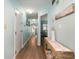 Bright hallway with light blue walls and nautical decor at 4800 Ocean Blvd. S # 915, North Myrtle Beach, SC 29582