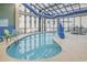 Indoor resort pool with a skylight and adjacent hot tub at 4800 Ocean Blvd. S # 915, North Myrtle Beach, SC 29582