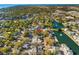 Wide aerial view showing home's location near water and amenities at 6001 - P-29 S Kings Hwy., Myrtle Beach, SC 29575
