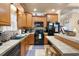 Modern kitchen with updated appliances and tile flooring at 6001 - P-29 S Kings Hwy., Myrtle Beach, SC 29575