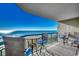 Spacious balcony with stunning ocean view at 1003 S Ocean Blvd. # 505, North Myrtle Beach, SC 29582