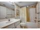 Bathroom with shower/tub combo at 1003 S Ocean Blvd. # 505, North Myrtle Beach, SC 29582