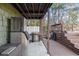 Outdoor kitchen area with stainless steel appliances and built-in grill at 1991 Lees Landing Circle, Conway, SC 29526