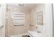 Bathroom with shower, sink, and grab bars at 228 Saint James St., Georgetown, SC 29440