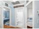 Hall bathroom with access to bedrooms and a shower/tub combo at 332 N Congdon St., Georgetown, SC 29440