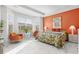 Main bedroom with king-size bed, sitting area, and large window at 4036-D Taranto Loop # 5404-D, Myrtle Beach, SC 29579