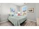 Guest bedroom with a queen bed and light and airy atmosphere at 4036-D Taranto Loop # 5404-D, Myrtle Beach, SC 29579