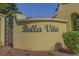 Bella Vita community entrance with signage and landscaping at 4036-D Taranto Loop # 5404-D, Myrtle Beach, SC 29579