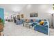Open concept living room with view of kitchen and dining area at 4036-D Taranto Loop # 5404-D, Myrtle Beach, SC 29579