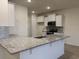 Modern kitchen with granite countertops and gray subway tile backsplash at 432 Hallie Martin Rd., Conway, SC 29527