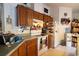 View of kitchen's stove, cabinets and countertops at 1753 Bridgewater Dr., Conway, SC 29527