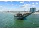Oceanfront pier with scenic views at 209 North Hillside Dr. # 201, North Myrtle Beach, SC 29582