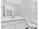 Clean bathroom with white vanity, toilet and shower at 310 Sandridgebury Dr. # 40, Little River, SC 29566