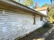 Side view of house showing weathered siding at 502 Helena St., Georgetown, SC 29440