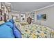 Bedroom with two double beds and beach decor at 6900 N Ocean Blvd. # 1540, Myrtle Beach, SC 29572