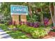 Landscaped entrance to the Caravelle Resort Hotel at 6900 N Ocean Blvd. # 1540, Myrtle Beach, SC 29572