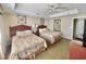 Guest bedroom with two double beds and a TV at 9994 Beach Club Dr. # 1806, Myrtle Beach, SC 29572